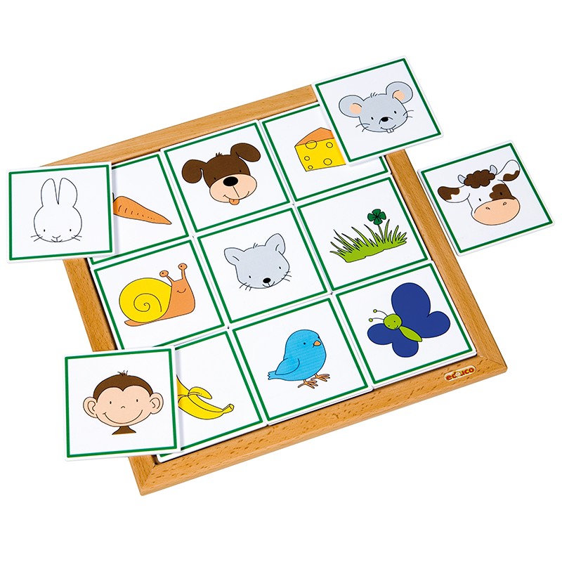 Sorting lotto - animals and their food Sorting lotto - animals and their food