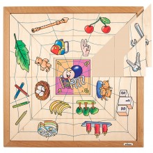 Spider sorting puzzle - quantities