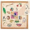 Puzzle s triedením pavúkov - množstvá