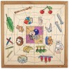 Puzzle s triedením pavúkov - množstvá