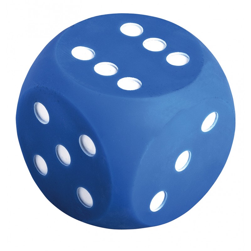 Dot dice blue Dot dice blue