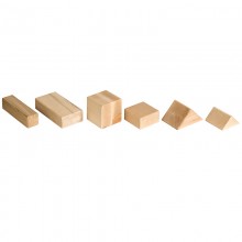 Large wooden building blocks (156)