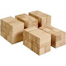 Large wooden building blocks (156)