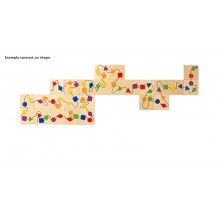 Connect shape and colour