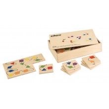 Connect shape and colour