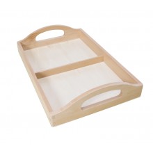 The compartment tray (28 x 18.5cm)