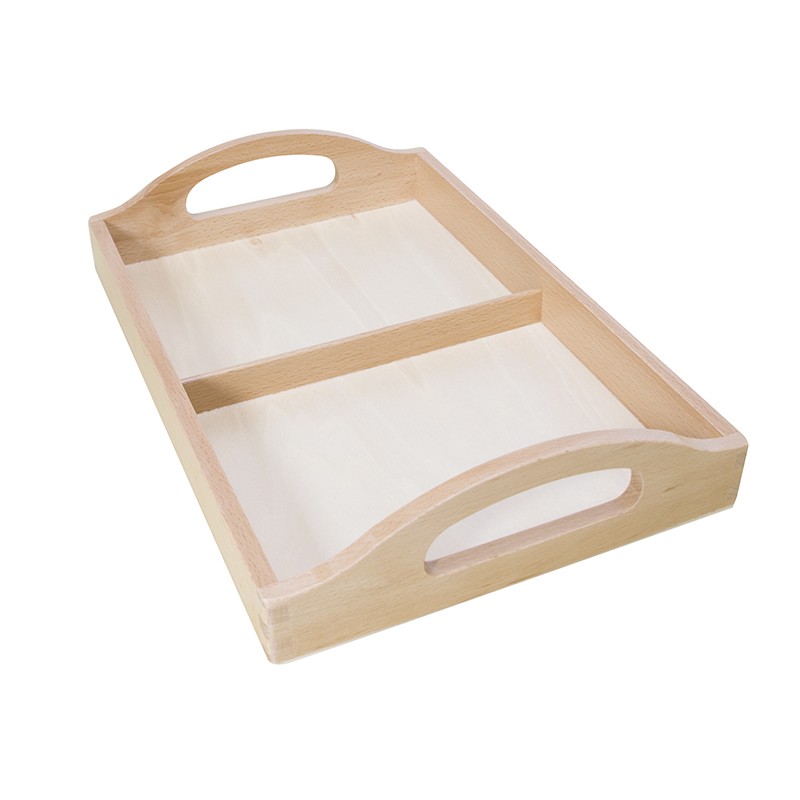 Tablett - abgeteilt (28 x 18.5cm) Tablett - abgeteilt (28 x 18.5cm)