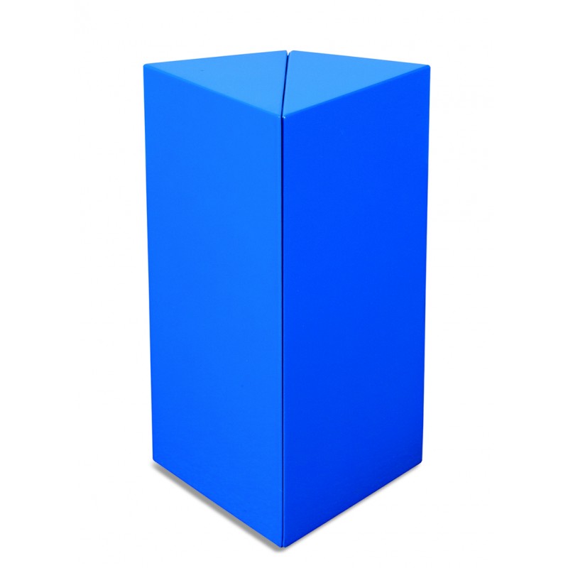 Set of 2 triangular based prisms