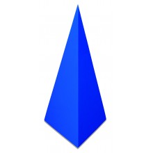 Veľké geometrické telesá - trojstranná pyramída