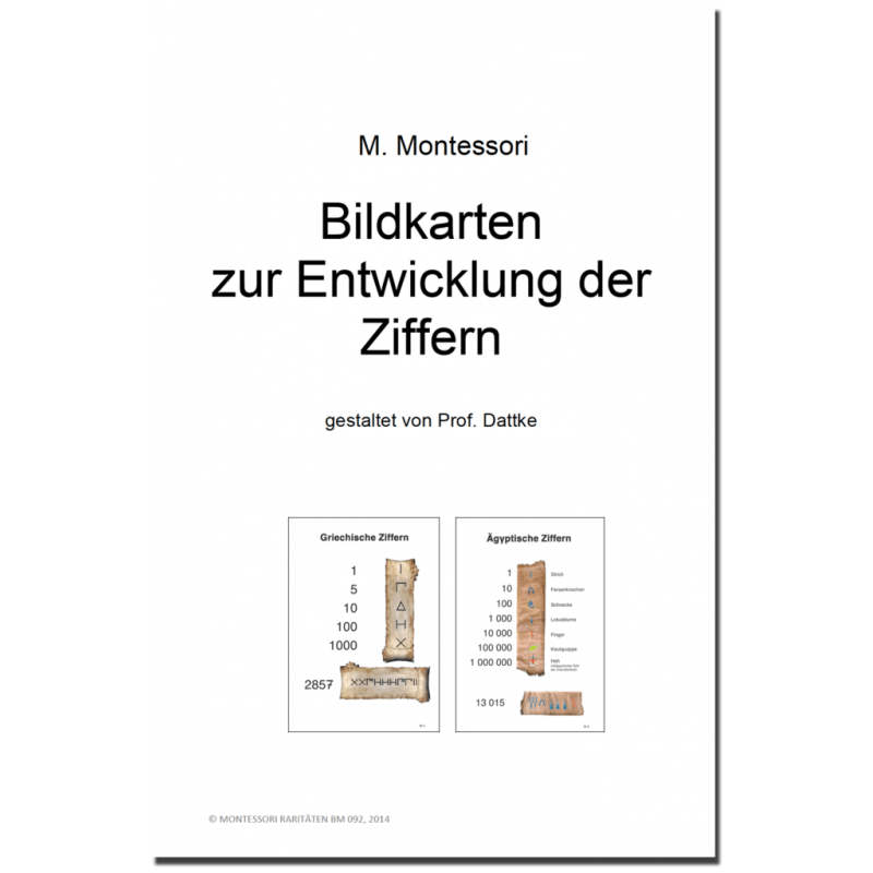 Bildkarten zur Entwicklung der Ziffern Bildkarten zur Entwicklung der Ziffern