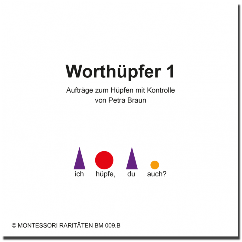 Worthüpfer 1 - Aufgabenbuch Worthüpfer 1 - Aufgabenbuch