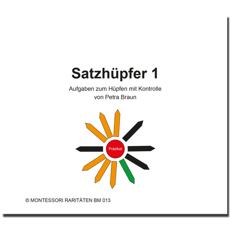 Aufgabenbuch I - Satzhüpfer Aufgabenbuch I - Satzhüpfer