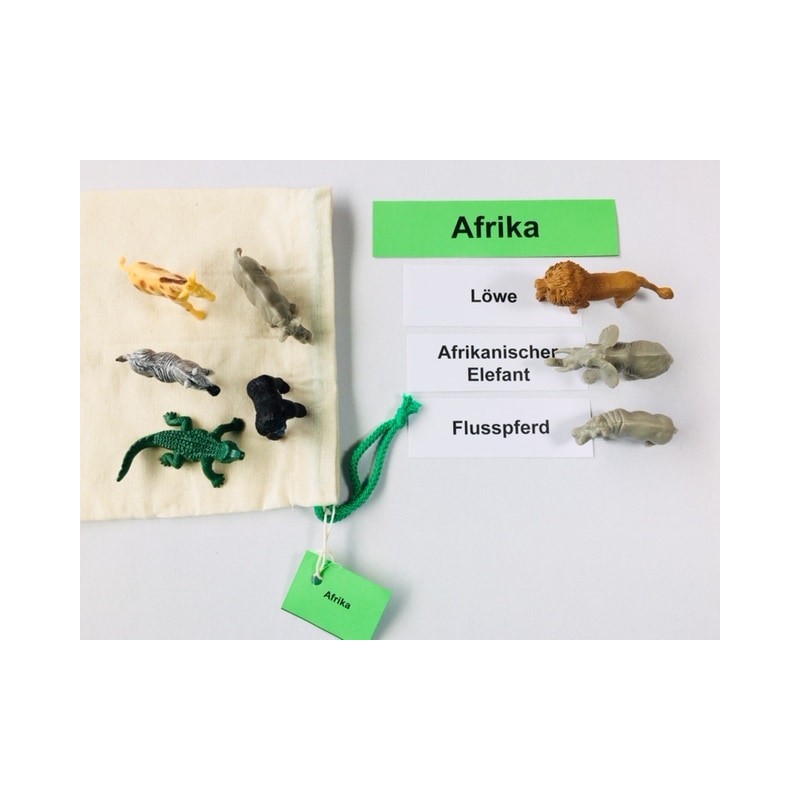 Tiere der Kontinente Tiere der Kontinente