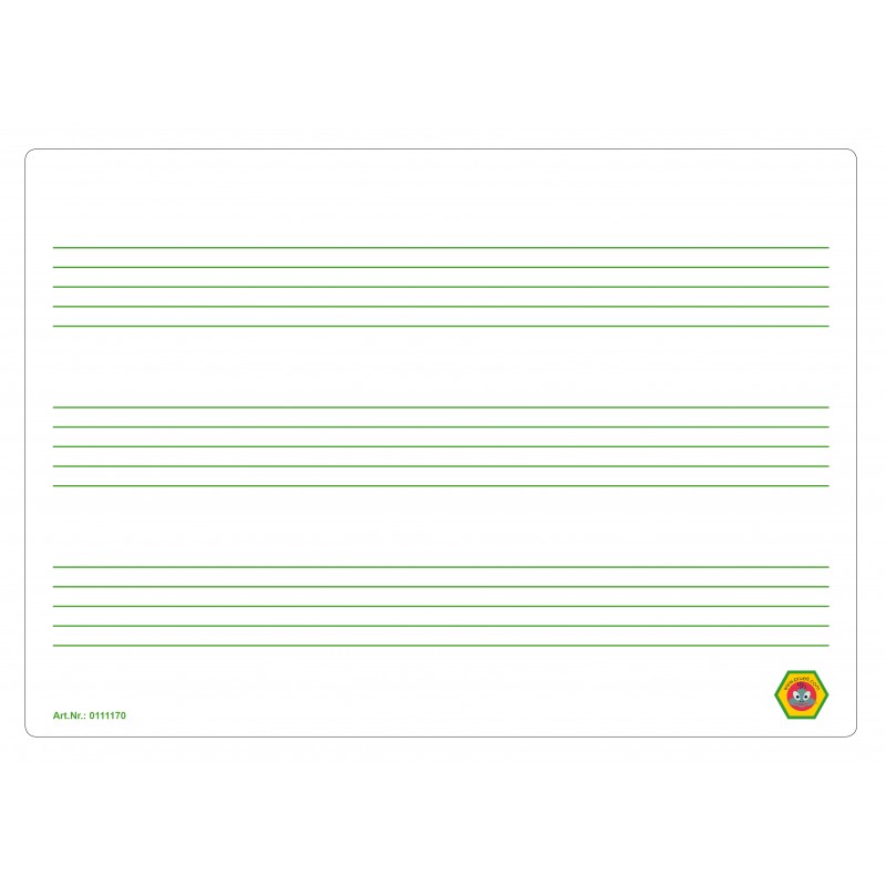 Whiteboard mit Notenlinien Whiteboard mit Notenlinien