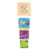 Holz-Puzzle - Wachstum - Schmetterling Holz-Puzzle - Wachstum - Schmetterling