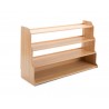 Shelf for insert figures made of beech wood