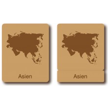Klassifikationskarten - Deutsch + Tiere aus Asien