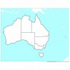 Australia Control Map: Unlabeled Australia Control Map: Unlabeled