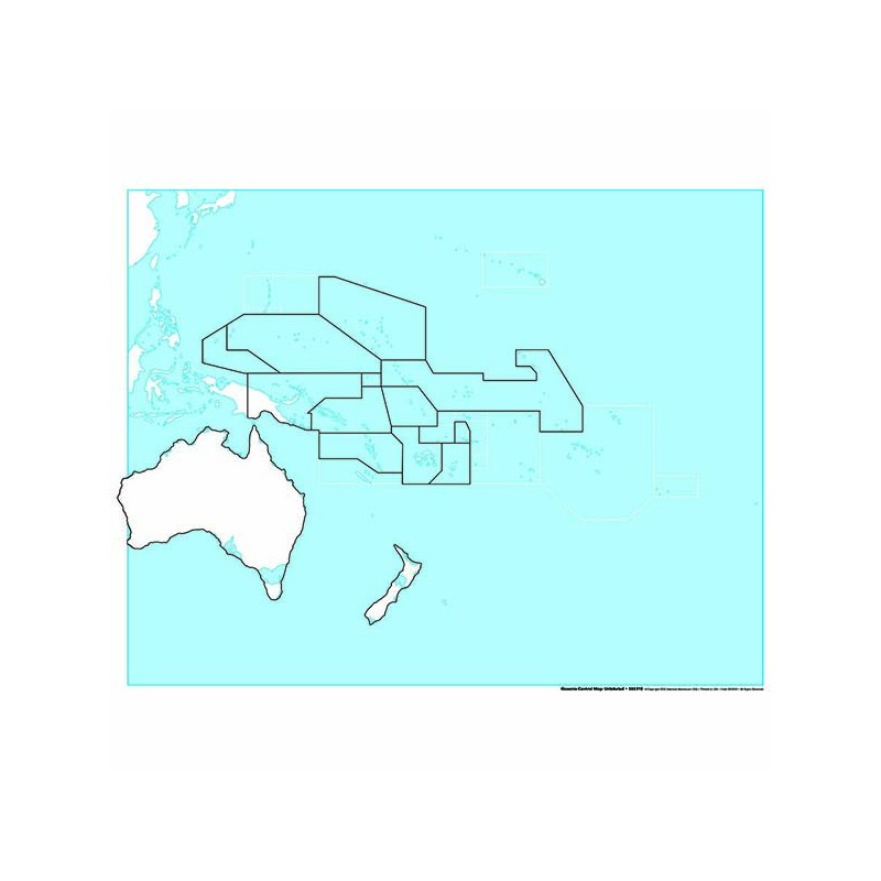 Oceania Control Map: Unlabeled Oceania Control Map: Unlabeled