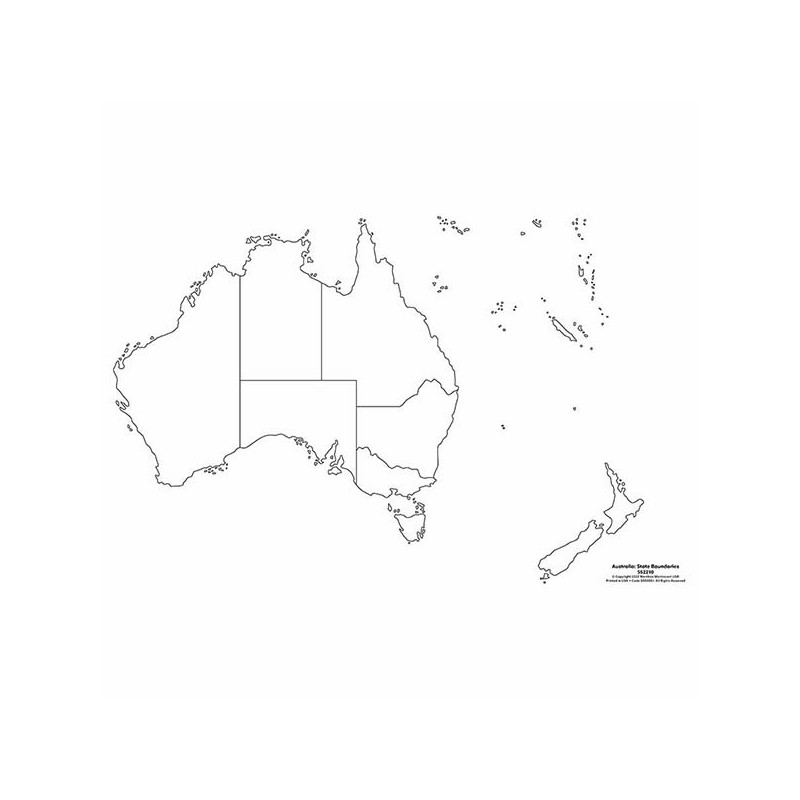 Australia: State Boundaries (50) Australia: State Boundaries (50)