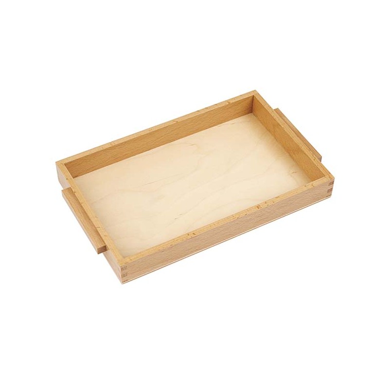 Einfaches Holztablett: klein Einfaches Holztablett: klein