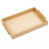 Simple wooden tray: small