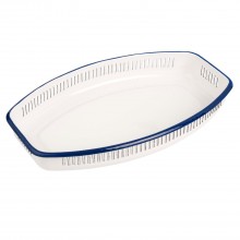 Enamel bread basket