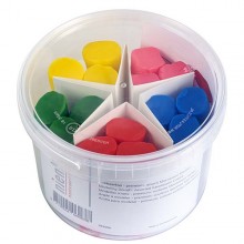 Modellier Knete - premium: sortierte Montessori Farben