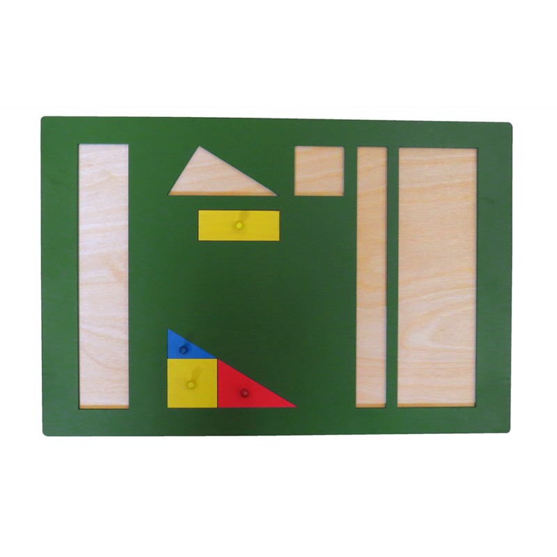 "Euklidova veta – Montessori geometrický materiál pre základnú školu"