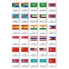 Flaggen der Welt - Klassifikationskarten - Deutsch Flaggen der Welt - Klassifikationskarten - Deutsch