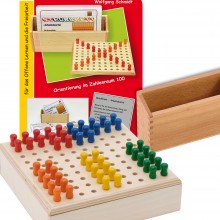 Steckbrett Kombination Karteikasten