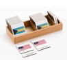 flags - 3 parts classification cards - German flags - 3 parts classification cards - German