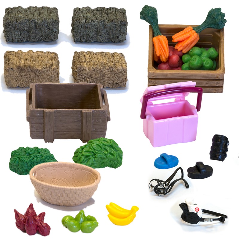 Safari Set Theme Horse Stable