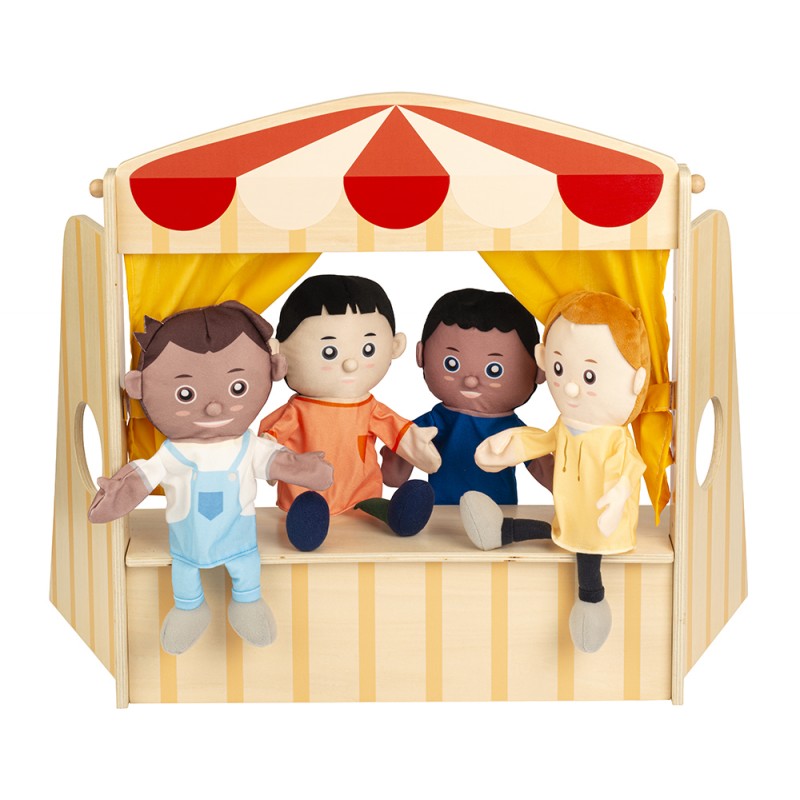 Puppentheater, Tischausführung Puppentheater, Tischausführung