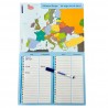 I know Europe - countries and capitals - for the class with a pen