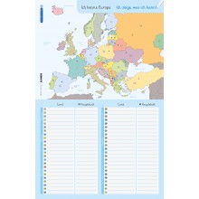 I know Europe - countries and capitals - for the class without a pen