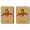 Flags Europe - Classification Maps - German