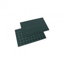 Greenboards With Double Lines And Squares  Set Of 2