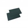 Greenboards With Double Lines And Squares  Set Of 2 Greenboards With Double Lines And Squares  Set Of 2