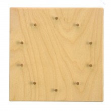 Number star 10 HOLZpins
