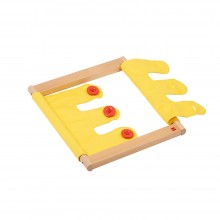 Frame with 3 buttons - TODDLER VERSION