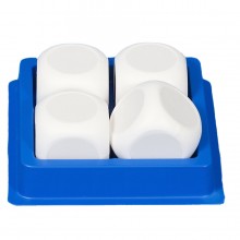 Würfel blanko  5 cm