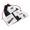 Reading book and animals for the black band