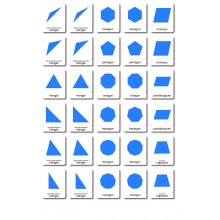 Geometric Shapes - Classification Cards - English