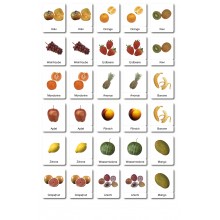 Obst - klasifikačné karty - nemčina