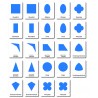 Geometric Shapes - Classification Cards - German