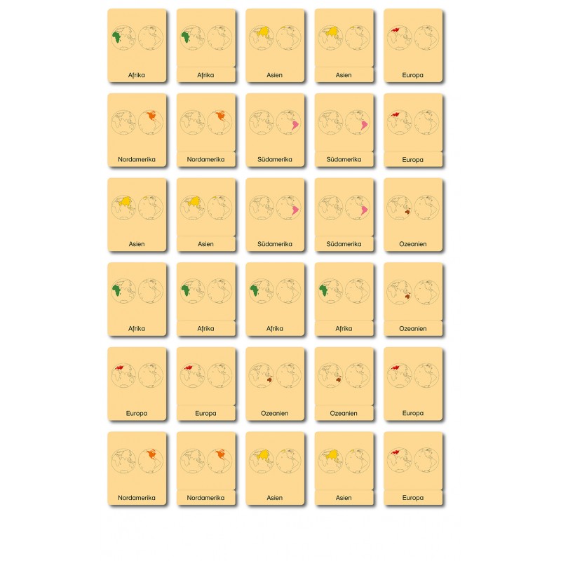 Continent box - Animals