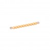 tenner stick, gold - loose beads