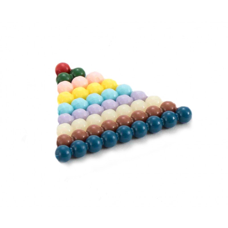 Short Bead Stairs(from 1-9 bead bars),connected beads