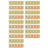Wooden Number Cards 1-9000, Small-German Schulschrift 95-0 Wooden Number Cards 1-9000, Small-German Schulschrift 95-0